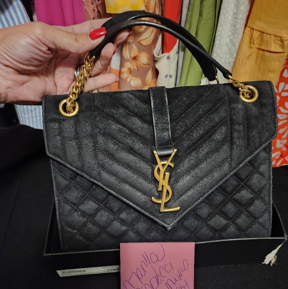 Authentic Saint Laurent Envelope Bag